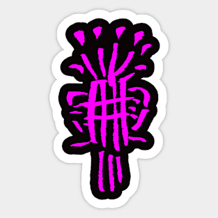 Abstract Pattern Graphic - Native Art Style Sticker